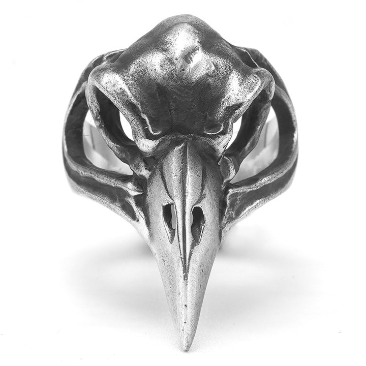 Raven Skull Ring
