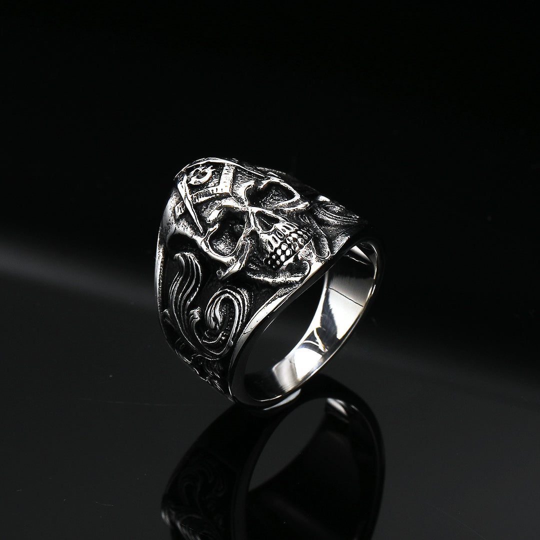 Masonic Skull Ring