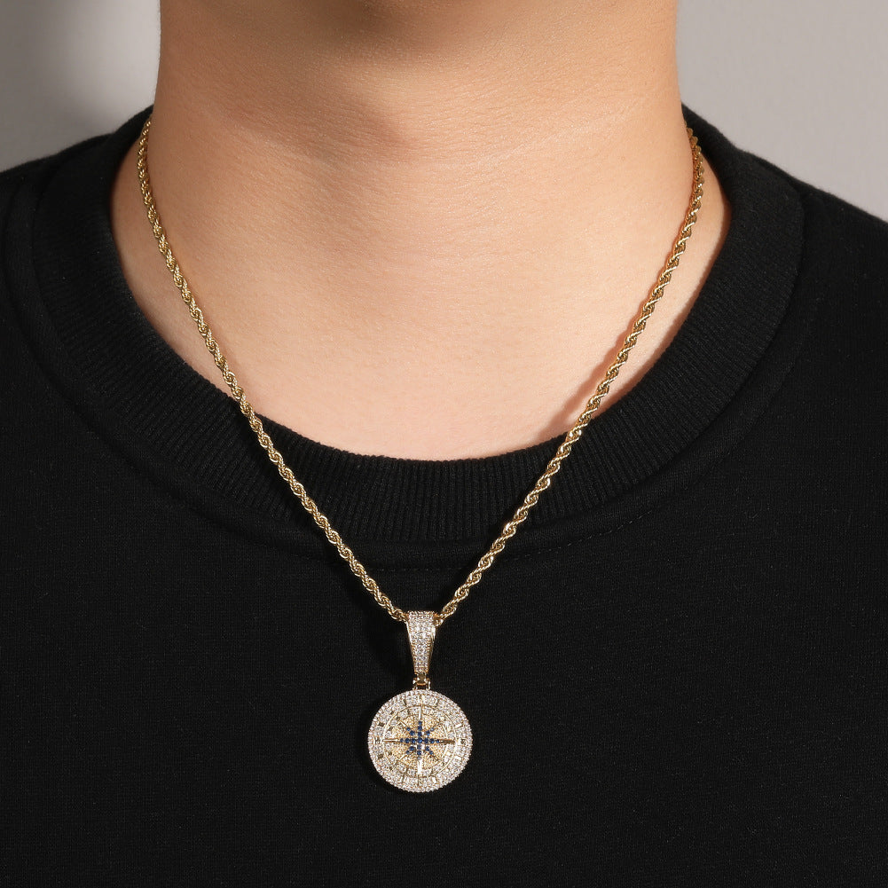 Compass Pendant Necklace