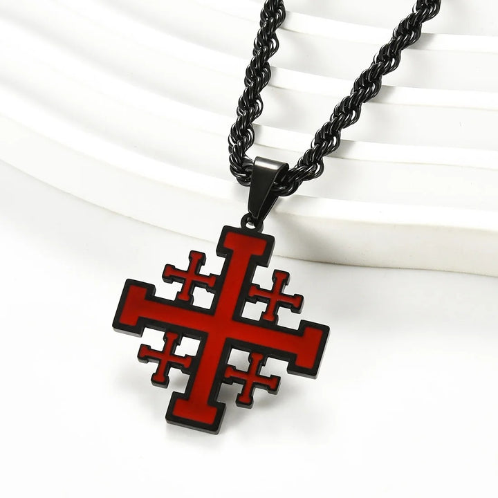 Jerusalem Cross Necklace