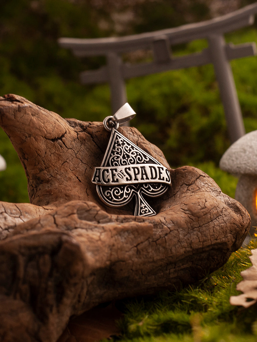 Classic Spade Ace Necklace