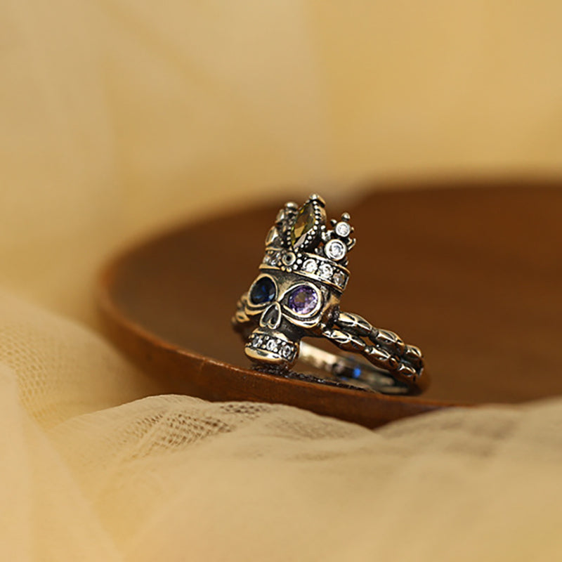 King Skull Ring
