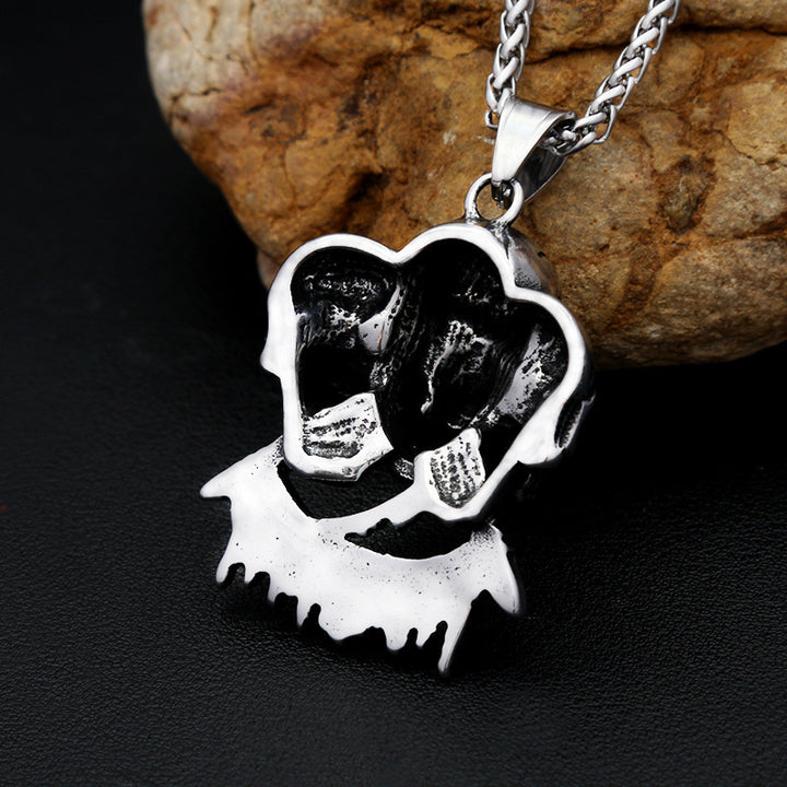 Triple-Skull Necklace