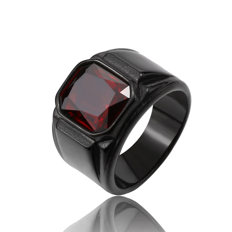 Dark Night Blood Flame Ring