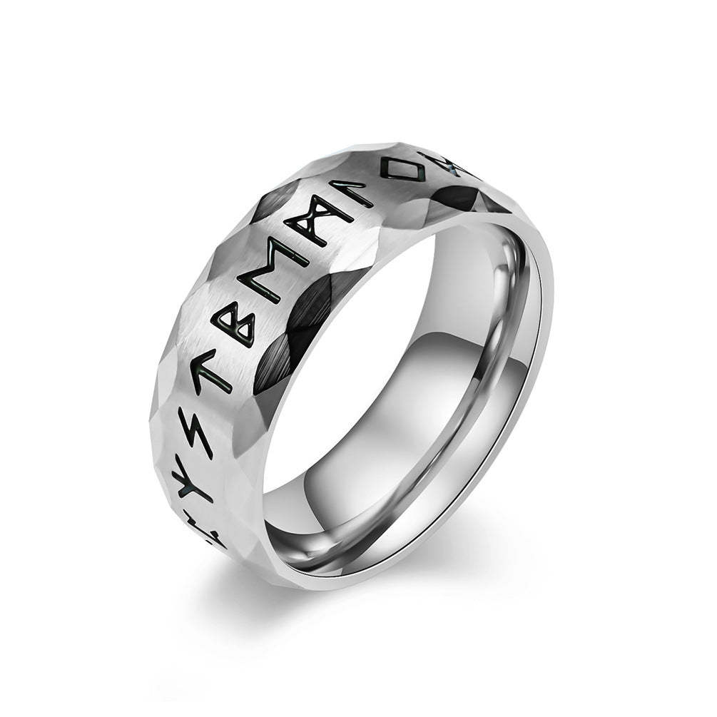 Vintage Viking Rune Ring
