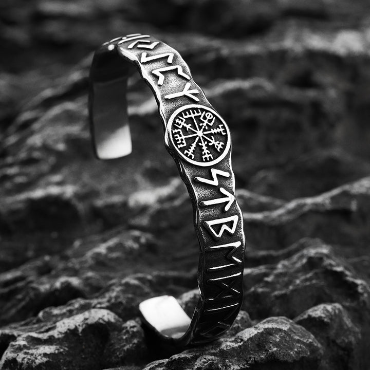 viking rune bangle