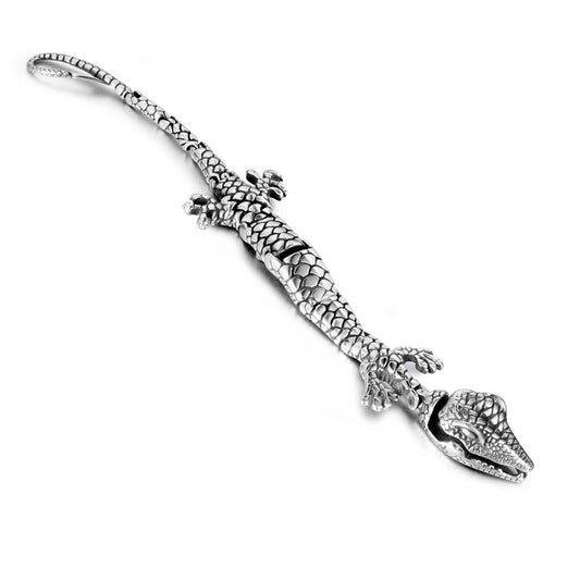 "Indomitable" crocodile bracelet