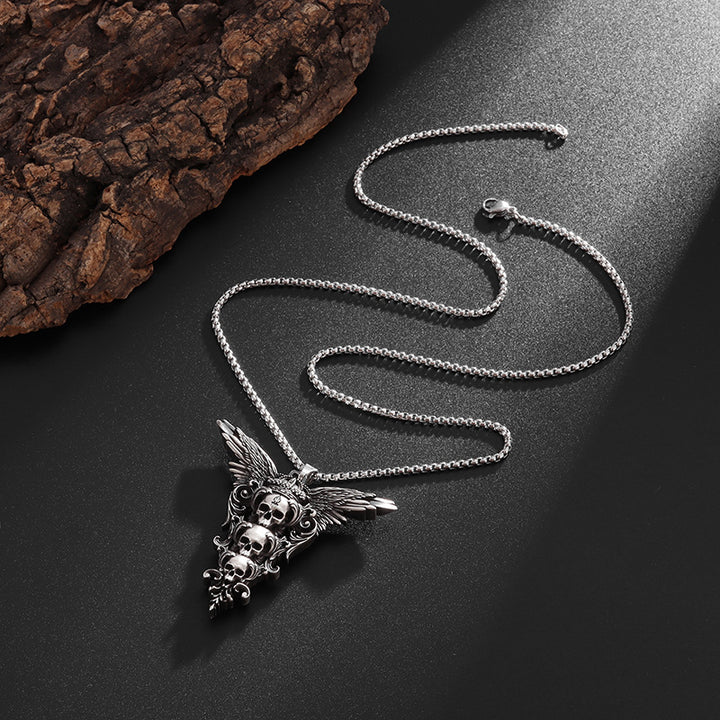Skull Wing Pendant