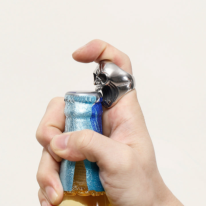 Skull Ring (Bottle Opener)