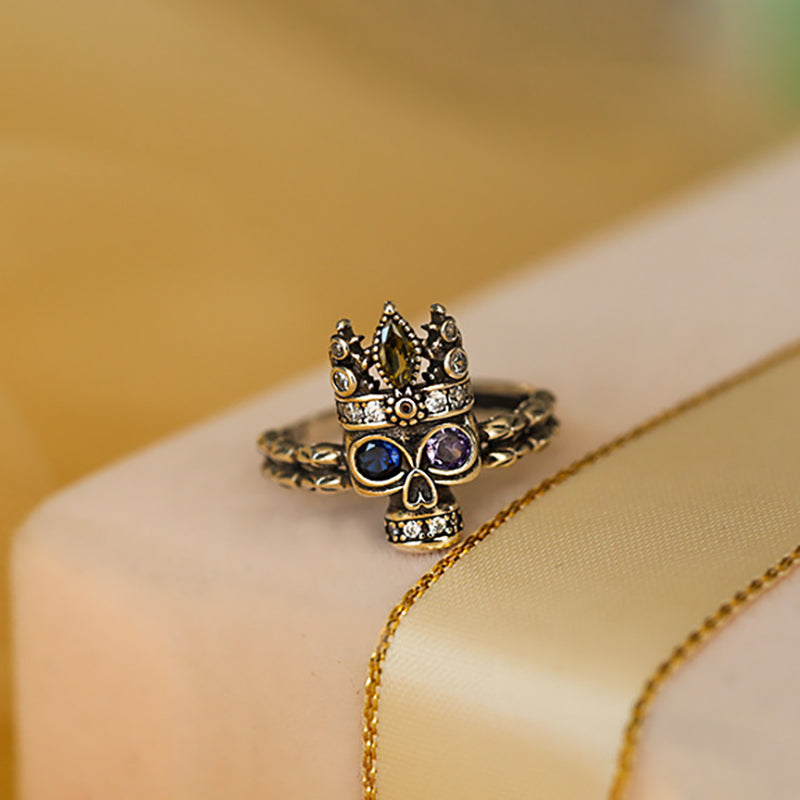 King Skull Ring