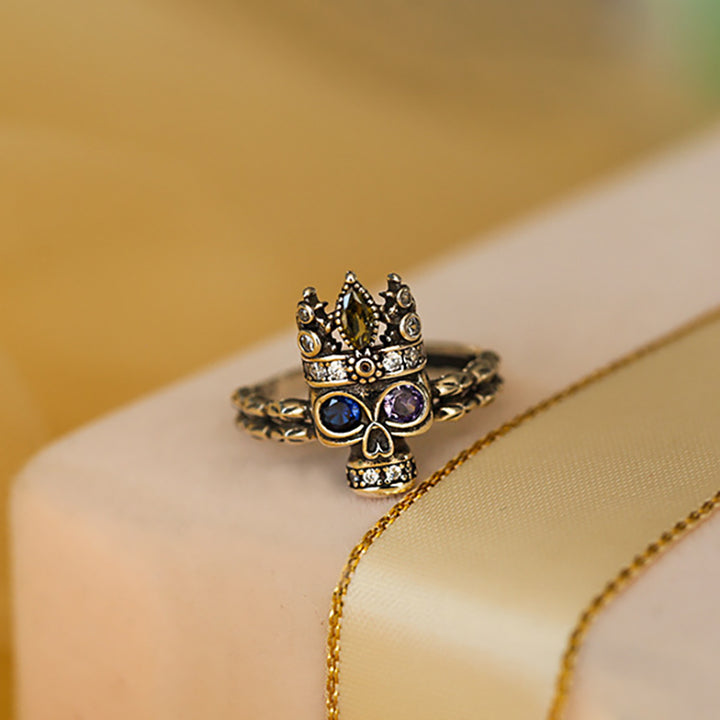 King Skull Ring