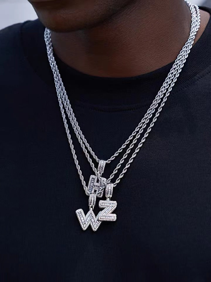 Alphabet Pendant Necklace
