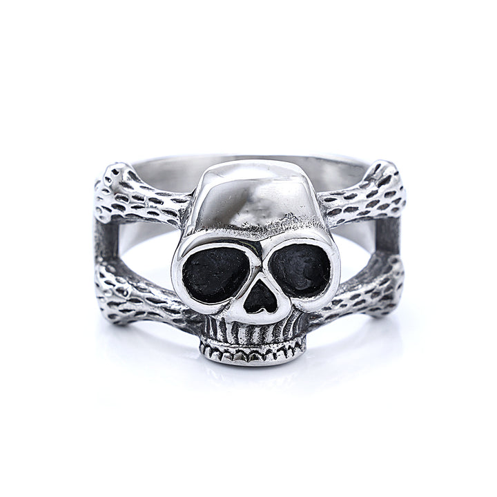skull skull ring