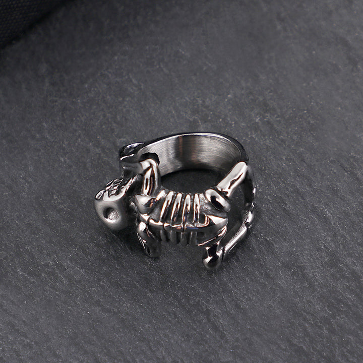 Vintage Dark Punk Skull Men&