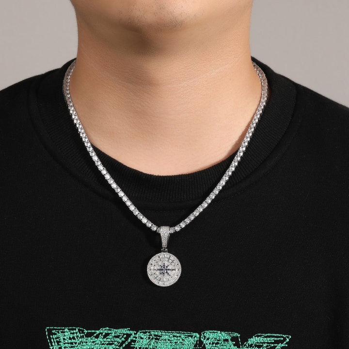 Compass Pendant Necklace