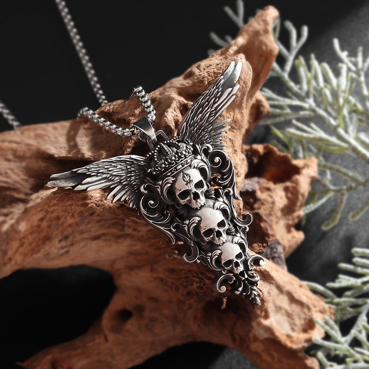 Skull Wing Pendant