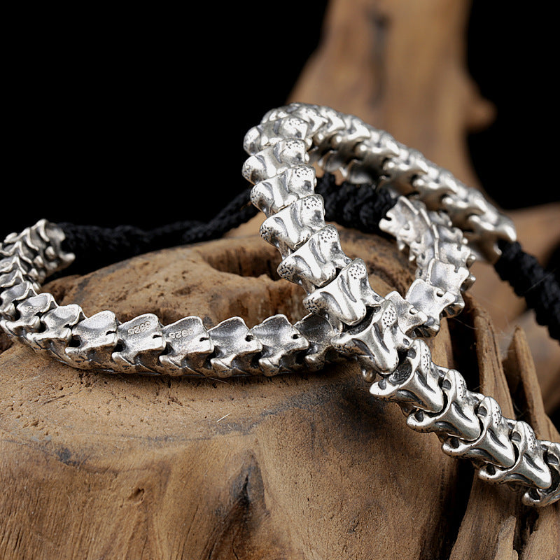Vintage Vertebrae Paracord Bracelet