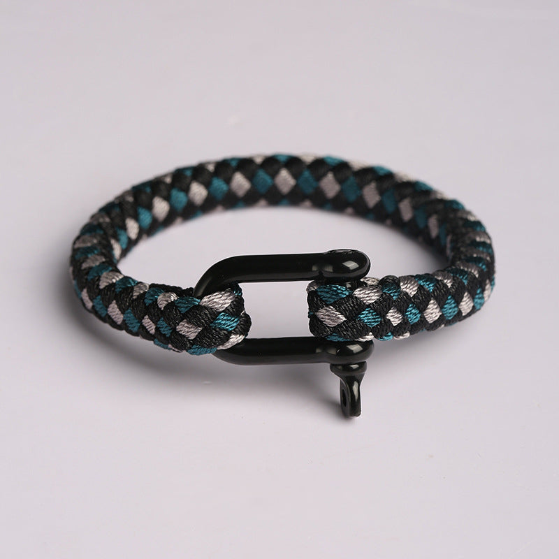 Hand-woven paracord men&