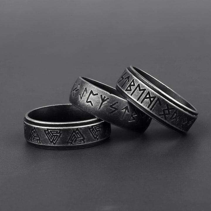 Viking Odin Rune Ring