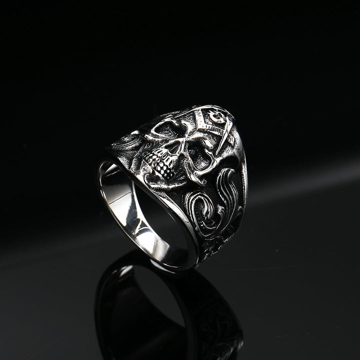 Masonic Skull Ring