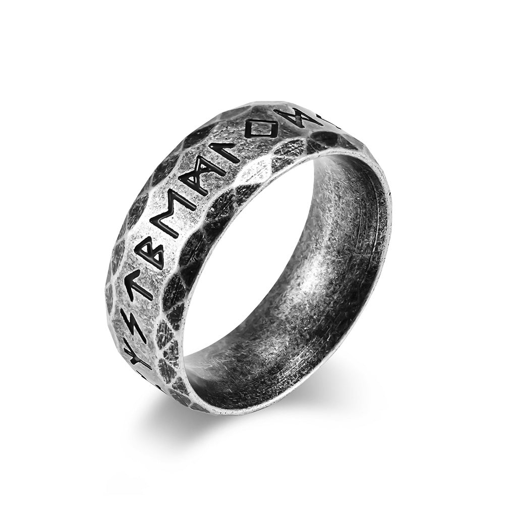 Vintage Viking Rune Ring