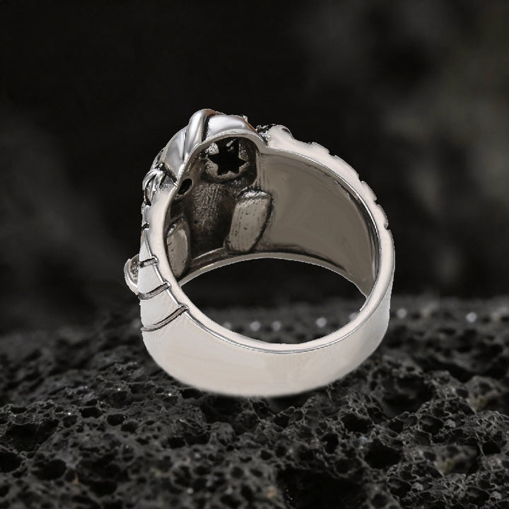 Vintage Pirate Skull Ring