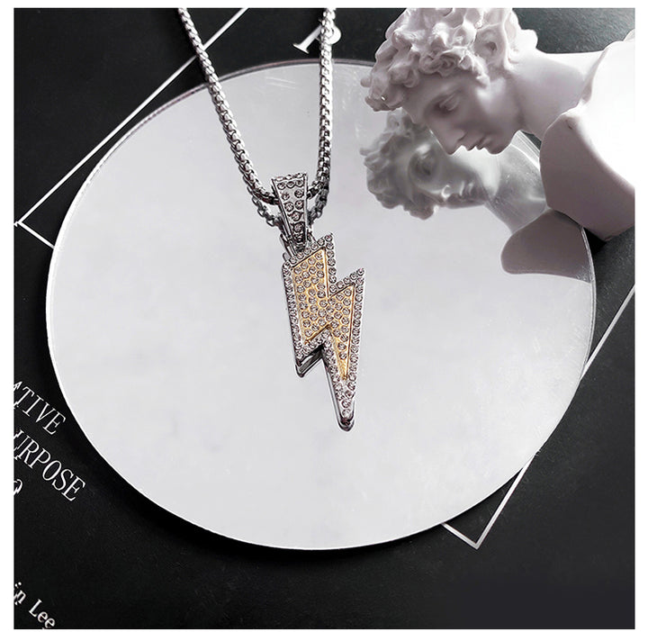 Lightning Pendant Necklace