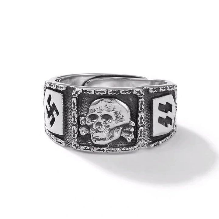 Symbol skull ring