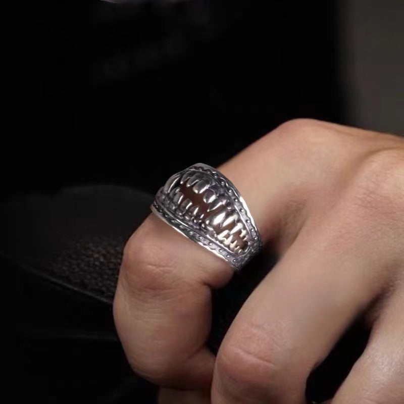 Gothic Devil Tooth Ring