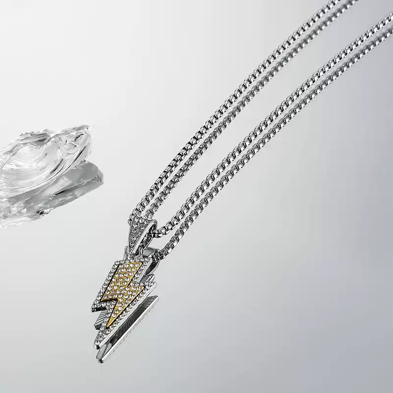 Lightning Pendant Necklace