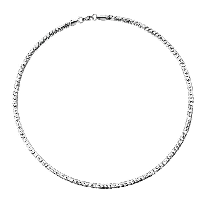 Hip Hop Style Gold Embossed Textured Necklace