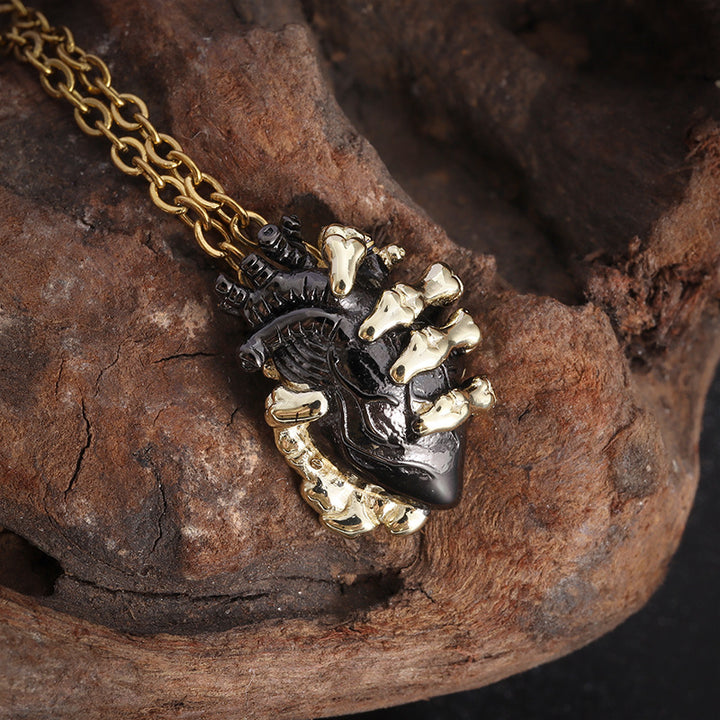 Heart Necklace in Hand