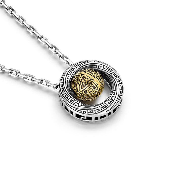 Mobius Loop Lucky Bead Necklace