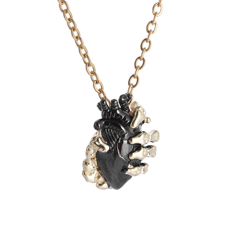 Heart Necklace in Hand