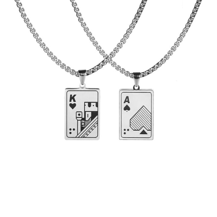 Playing Card Necklace