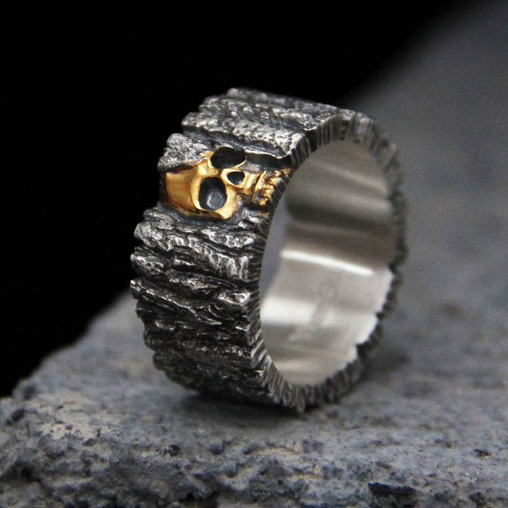 Vintage Silver Skull Ring