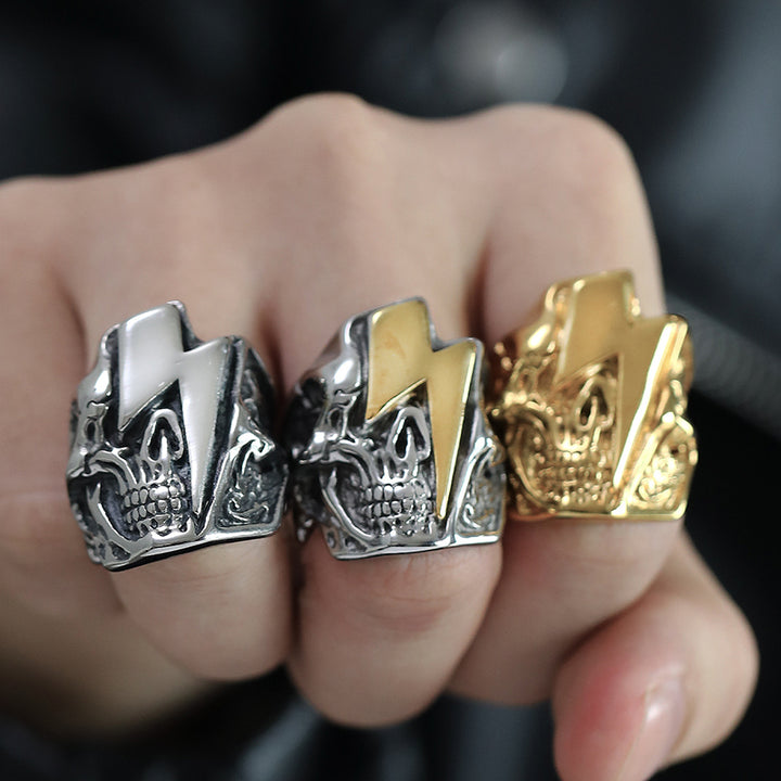 Skull Lightning Ring