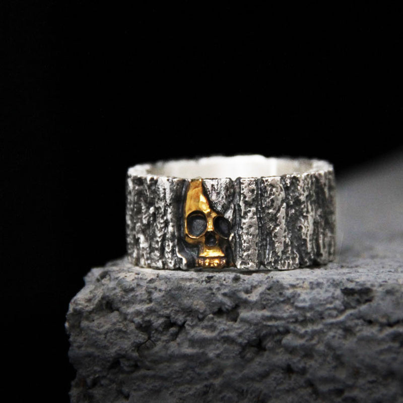 Vintage Silver Skull Ring