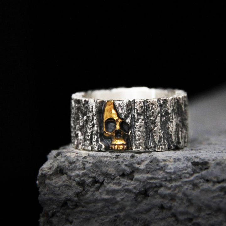 Vintage Silver Skull Ring