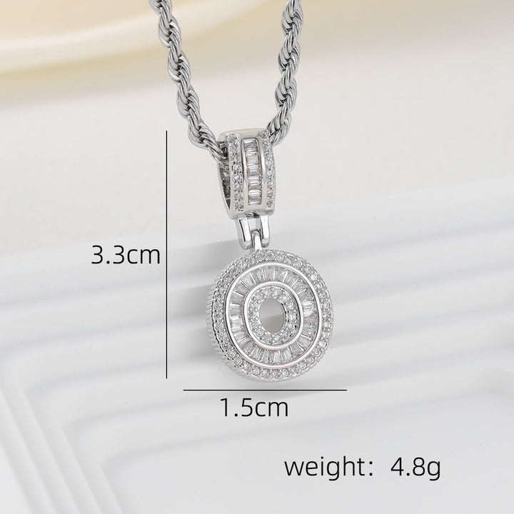 Alphabet Pendant Necklace