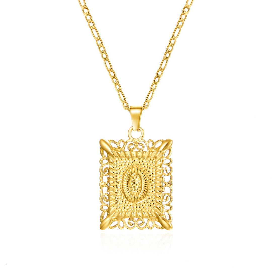 Letter Tag Necklace