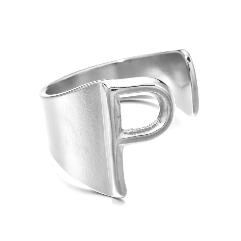 Alphabet Rings