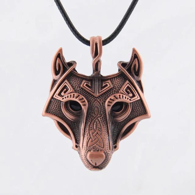 Viking Necklace - Fenrir Wolf