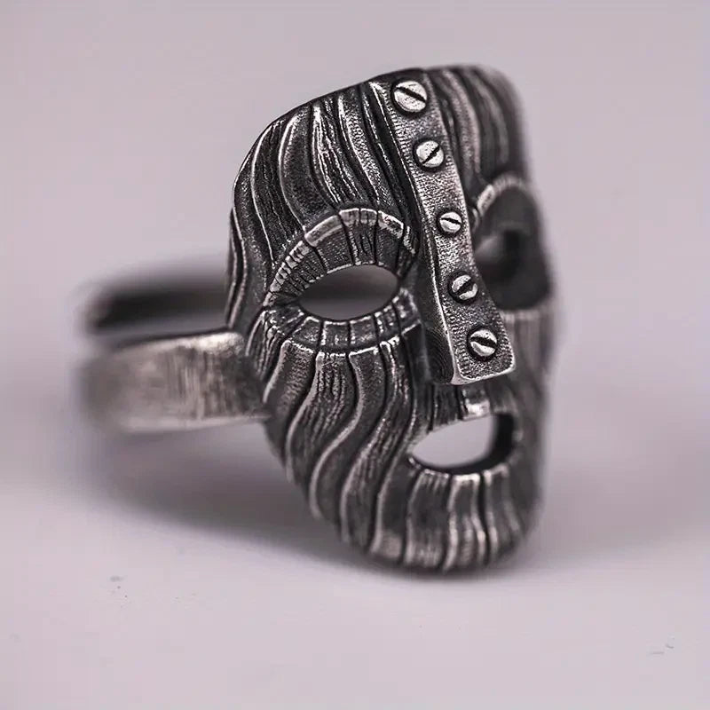 The Withered Face Mask Ring