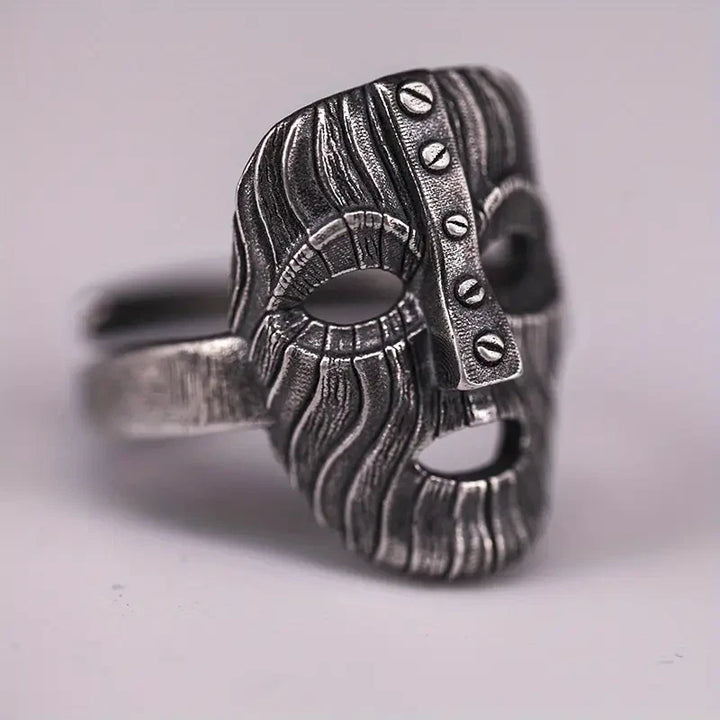The Withered Face Mask Ring