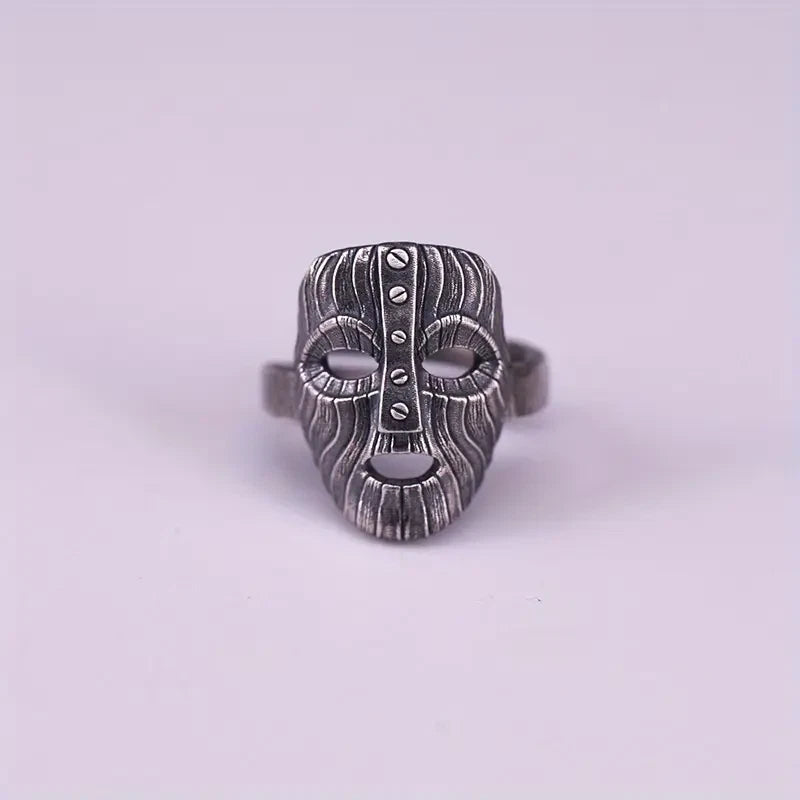 The Withered Face Mask Ring