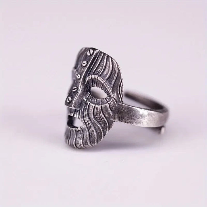 The Withered Face Mask Ring