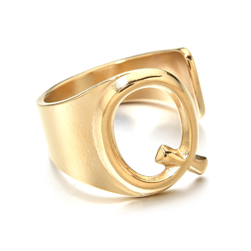 Alphabet Rings