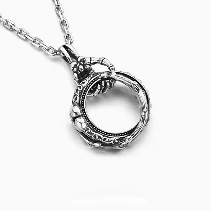 Ring of Hope Skull Necklace
