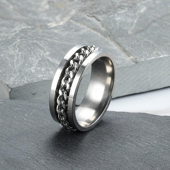Classic Chain Stainless Steel Ring